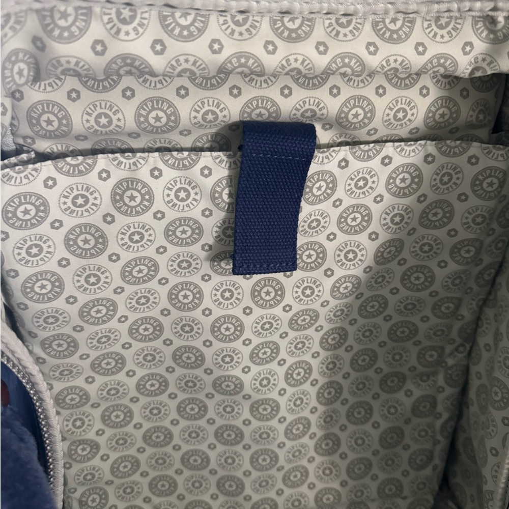 Kipling Blue Backpack with wheels - Picture 9 of 9